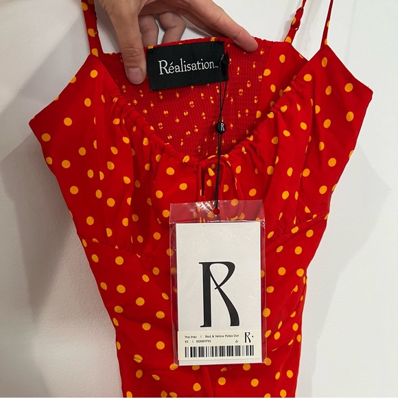 NWT Realisation Par the Inez Mini Dress in Rossa - Picture 6 of 6